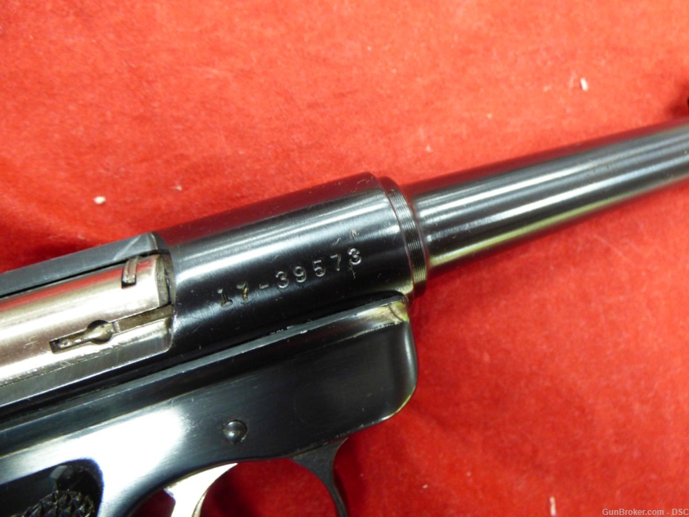 Ruger Standard Pistol Pre-Mark I 4.75" Blued 1981 - .22LR MKI Silver Eagle-img-6