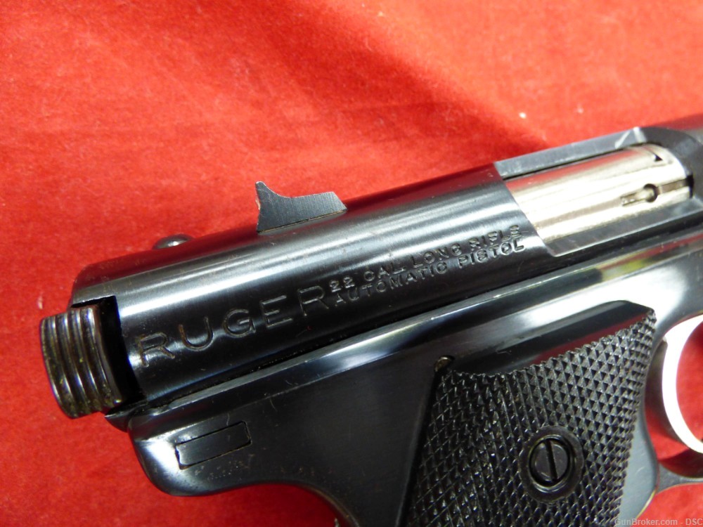 Ruger Standard Pistol Pre-Mark I 4.75" Blued 1981 - .22LR MKI Silver Eagle-img-5
