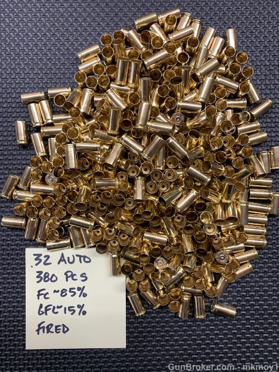 32 Auto Brass - 380 Pieces-img-0