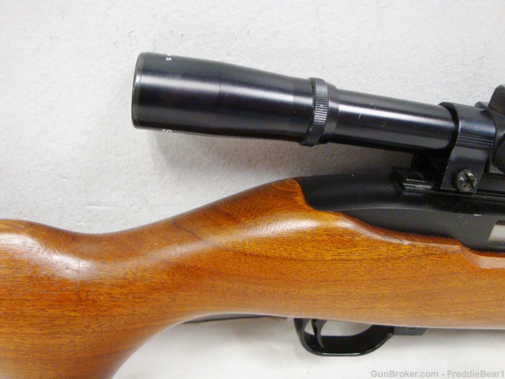 Ruger 10/22 .22LR Carbine W/ Walnut Stock & Scope 1979 -img-3