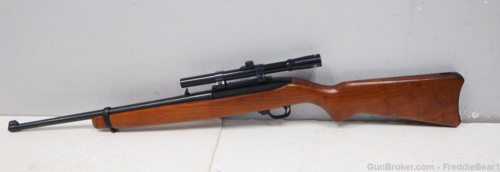 Ruger 10/22 .22LR Carbine W/ Walnut Stock & Scope 1979 -img-14