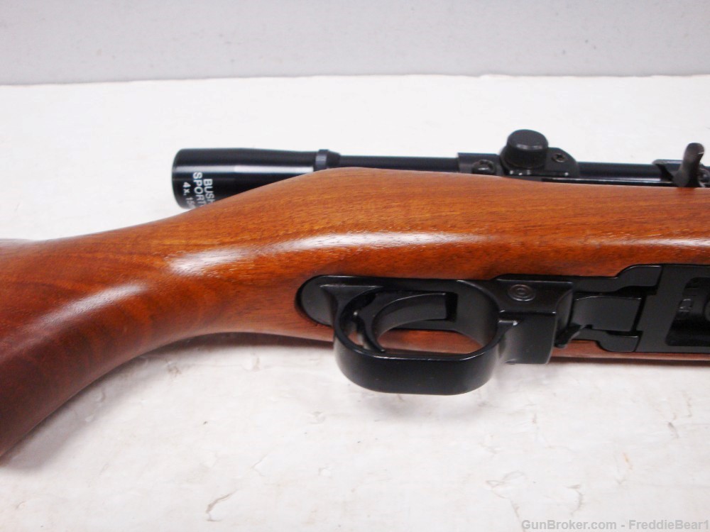 Ruger 10/22 .22LR Carbine W/ Walnut Stock & Scope 1979 -img-5