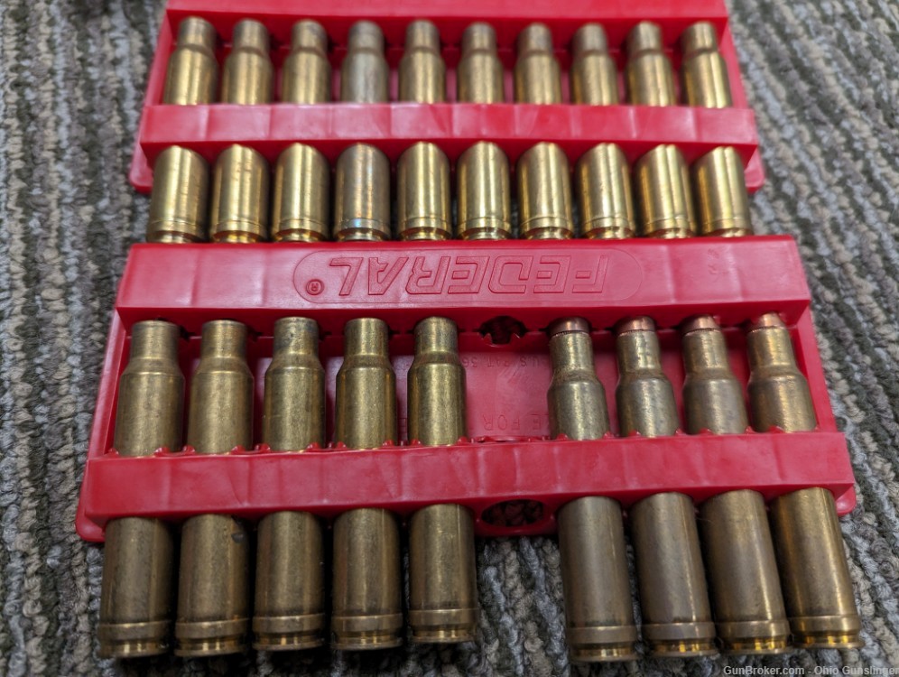 50 New Winchester .338 Win Magnum Mag + 15 1x Fired Brass - FREE SHIP-img-1