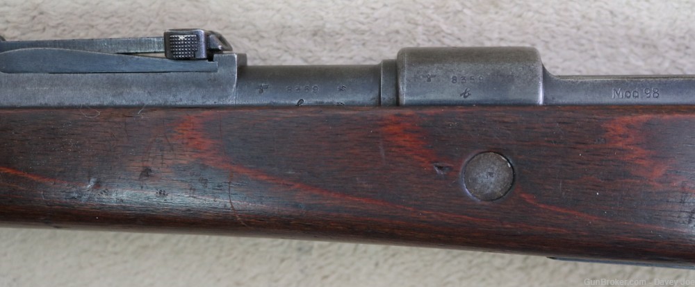 Matching Original WWII German K-98 ce 41 8mm Mauser w/ bayonet & sling-img-20