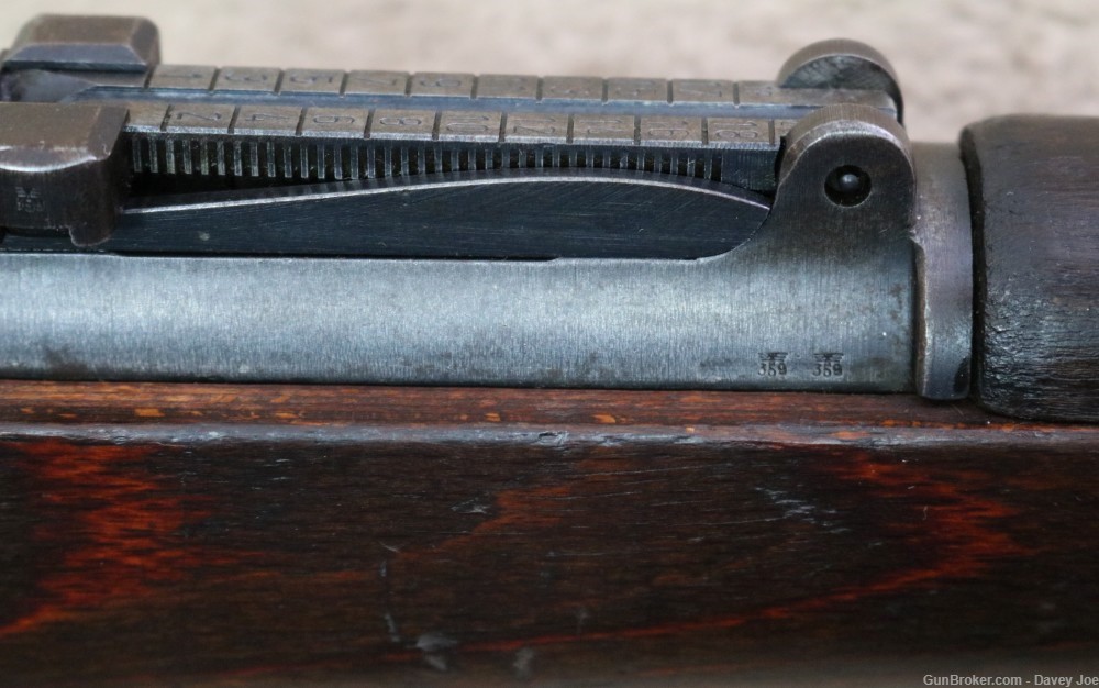 Matching Original WWII German K-98 ce 41 8mm Mauser w/ bayonet & sling-img-13