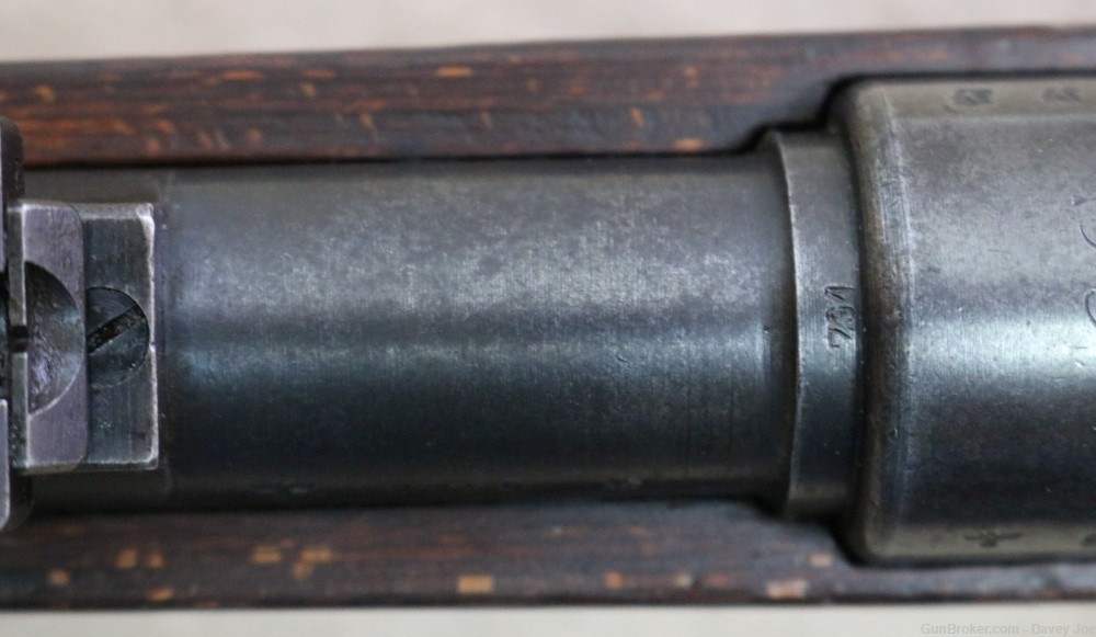 Matching Original WWII German K-98 ce 41 8mm Mauser w/ bayonet & sling-img-42