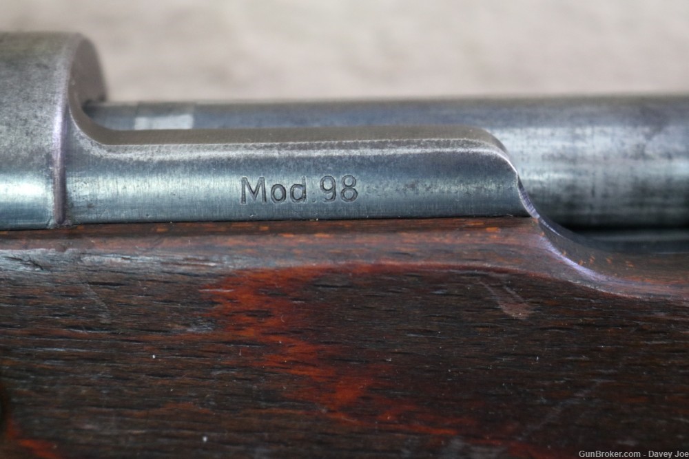 Matching Original WWII German K-98 ce 41 8mm Mauser w/ bayonet & sling-img-34