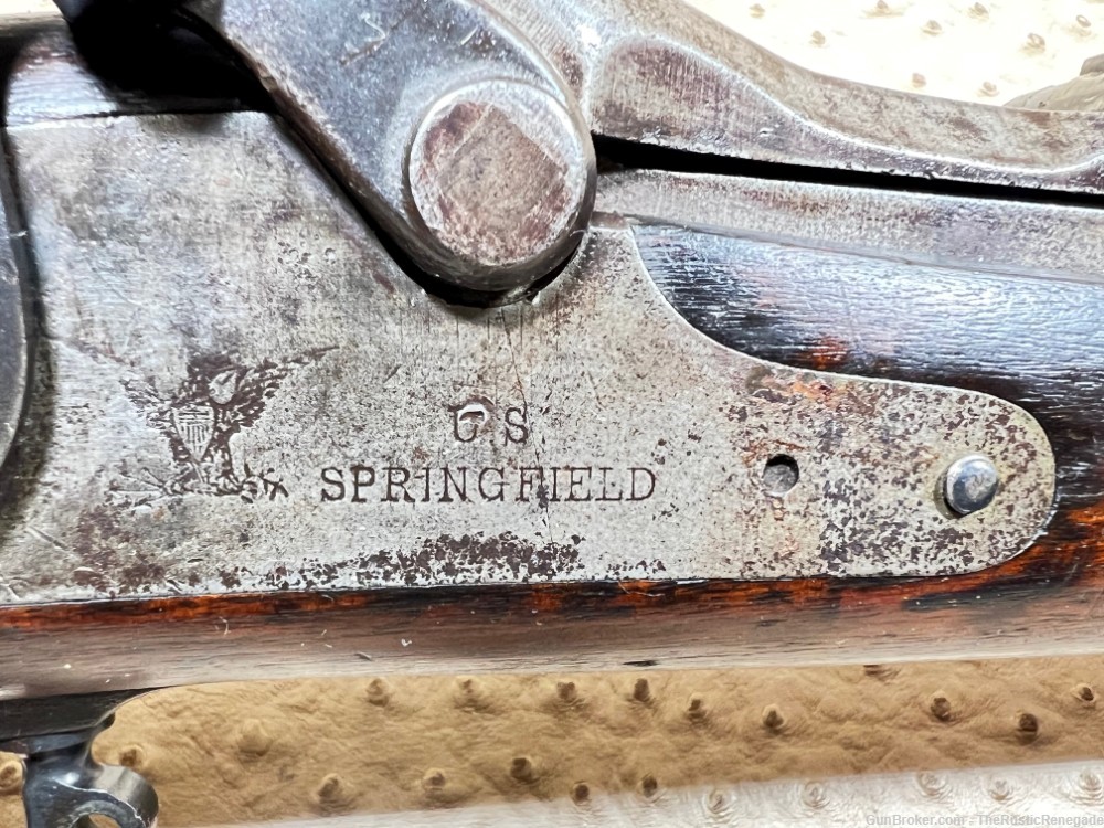 Springfield 1873 Trapdoor U.S. Military .45-70  *1882*  Bayonet W.C. CO-img-13