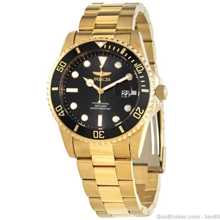 Invicta Pro Diver Quartz Black Dial Men's Watch IN33257-img-0