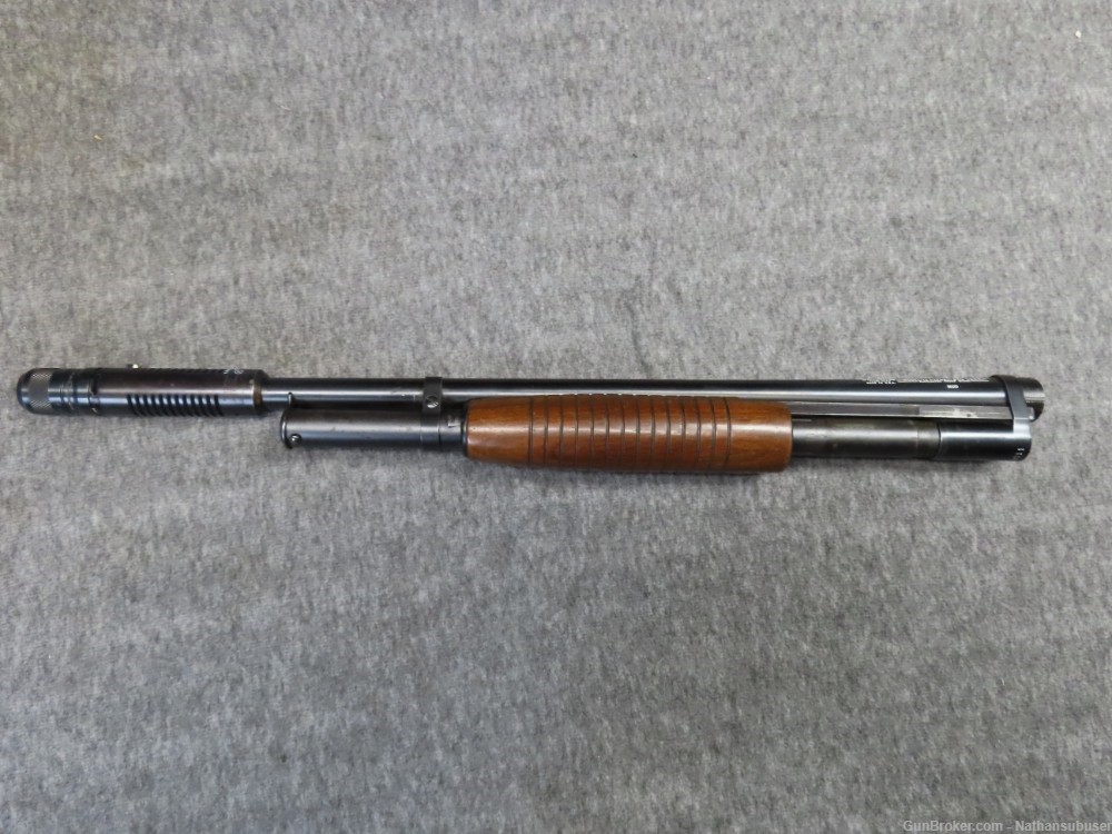 Winchester Model 12-12 Ga. Pump Shotgun Barrel-Cutts Compensator-img-0