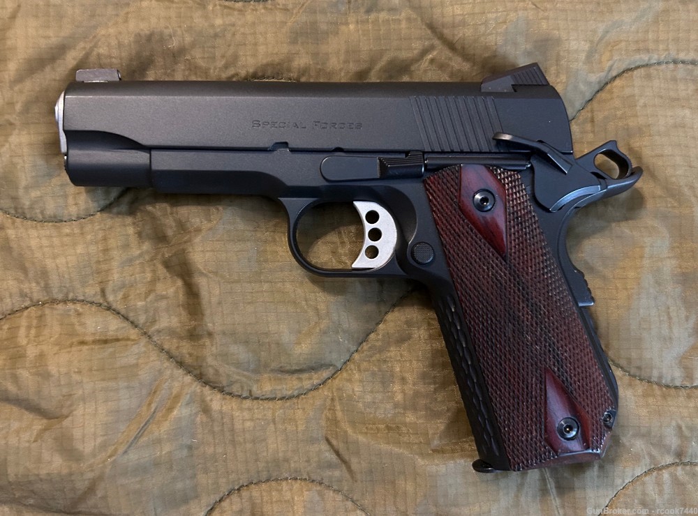 Ed Brown Special Forces - 45 ACP - Commander Length 1911- Bobtail-img-0
