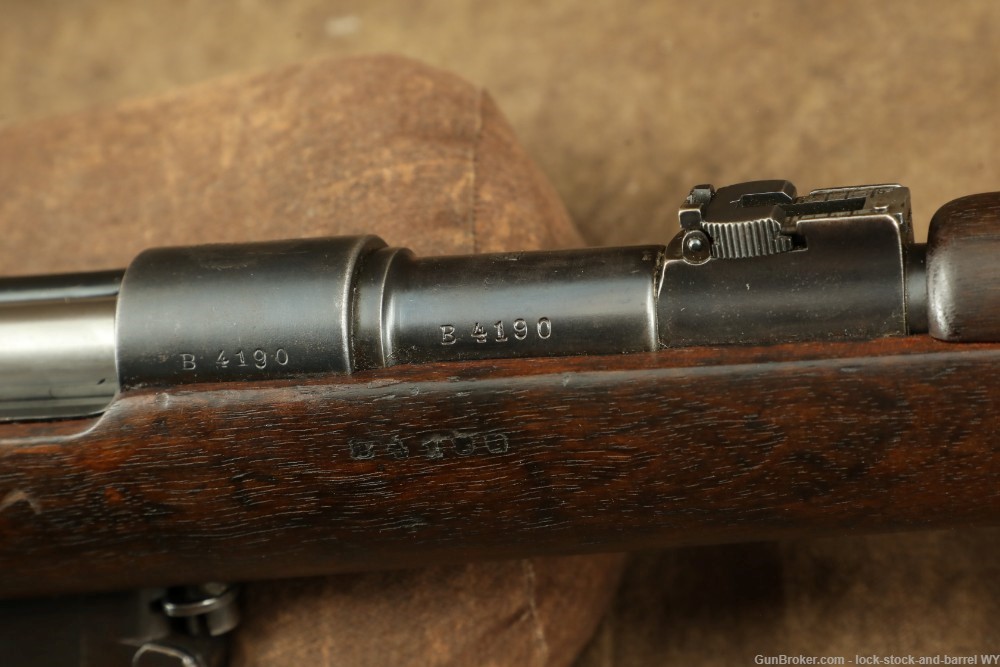 Argentine Mauser 1891 Cavalry Carbine Loewe 7.65x53 Bolt Action Antique-img-26