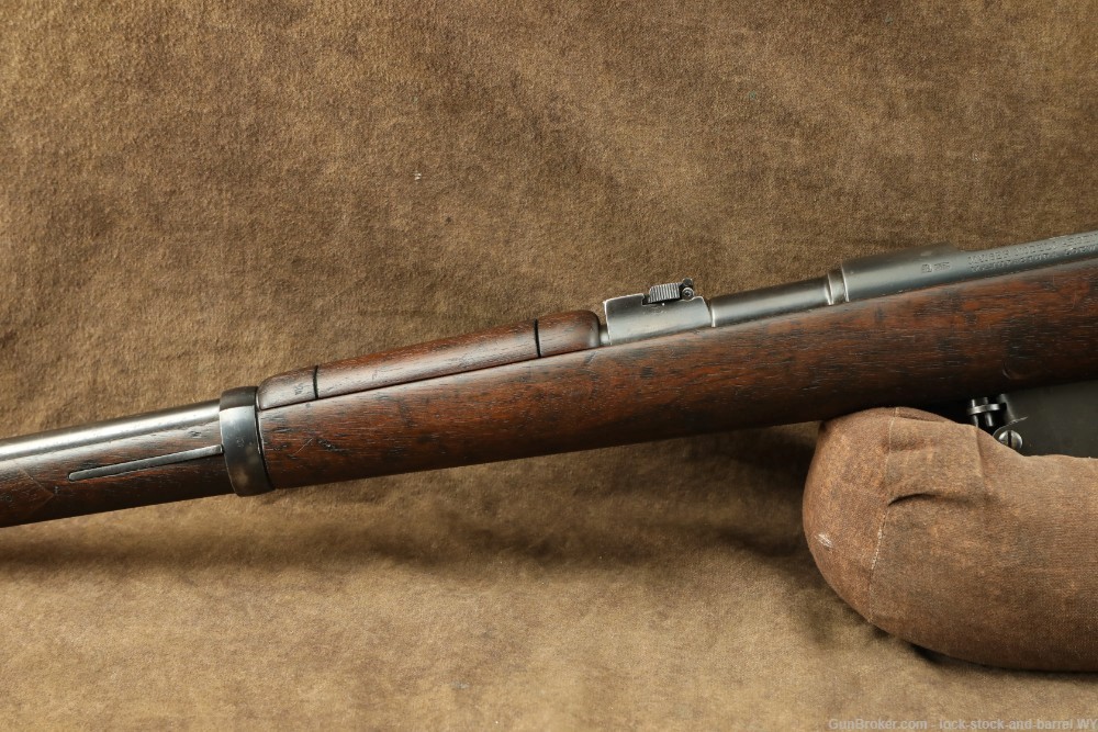 Argentine Mauser 1891 Cavalry Carbine Loewe 7.65x53 Bolt Action Antique-img-9