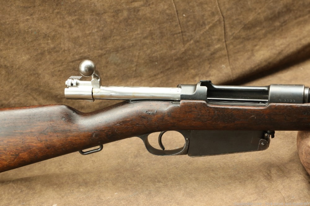Argentine Mauser 1891 Cavalry Carbine Loewe 7.65x53 Bolt Action Antique-img-22
