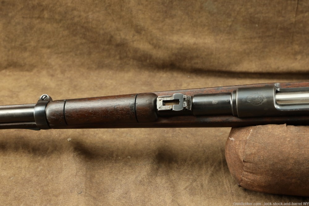 Argentine Mauser 1891 Cavalry Carbine Loewe 7.65x53 Bolt Action Antique-img-13