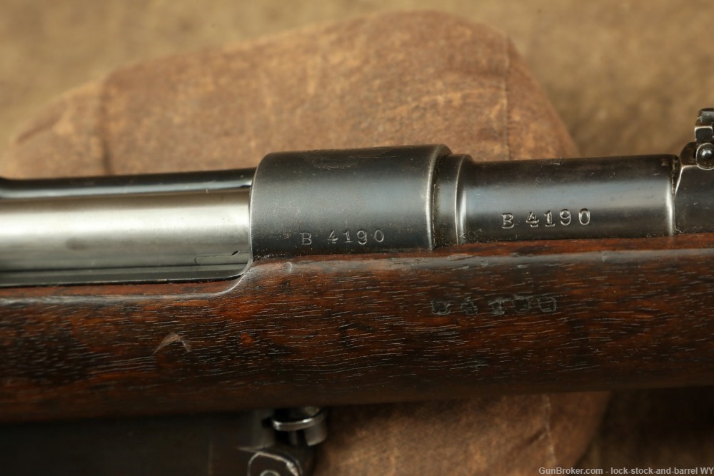 Argentine Mauser 1891 Cavalry Carbine Loewe 7.65x53 Bolt Action Antique-img-25