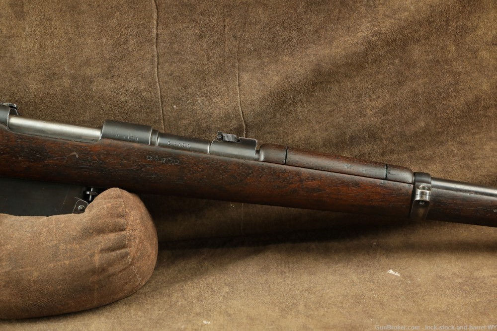 Argentine Mauser 1891 Cavalry Carbine Loewe 7.65x53 Bolt Action Antique-img-5