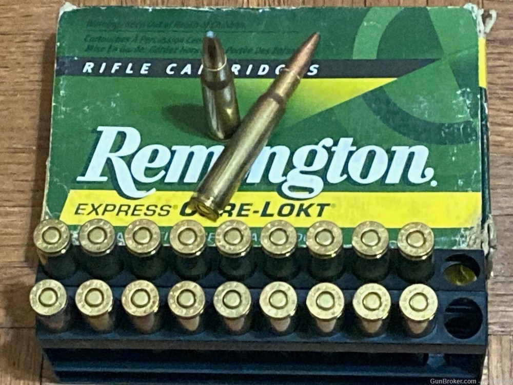 7mm Mauser 7x57 Remington Express 140 gr SP Rifle Ammo 20 rds R7MSR1-img-2