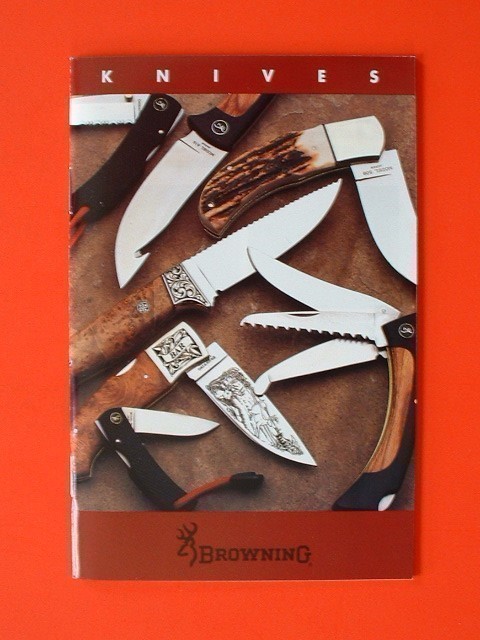 BROWNING Knife & Lites Catalog ca. 1997 NOS-img-0