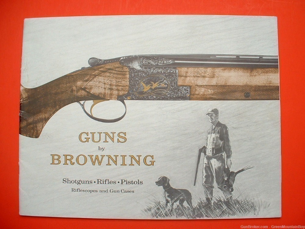 1963 OEM BROWNING Gun Catalog & Wholesale/Retail Price List Set - XLNT !-img-0