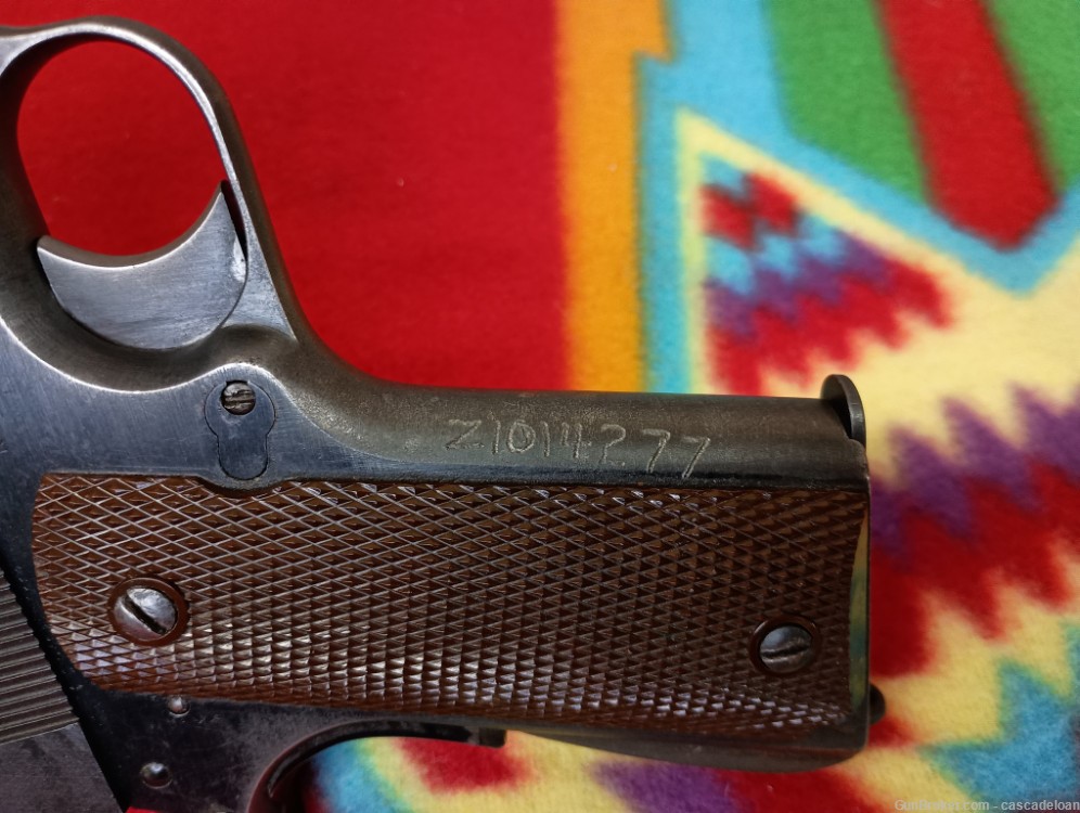 ITHICA GUN CO. 1911 A1 45 acp "UNITED STATE PROPERTY" -img-1