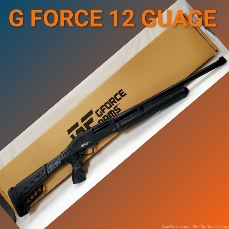 GFORCE 12 Gauge PUMP ACTION SHOTGUN!-img-0