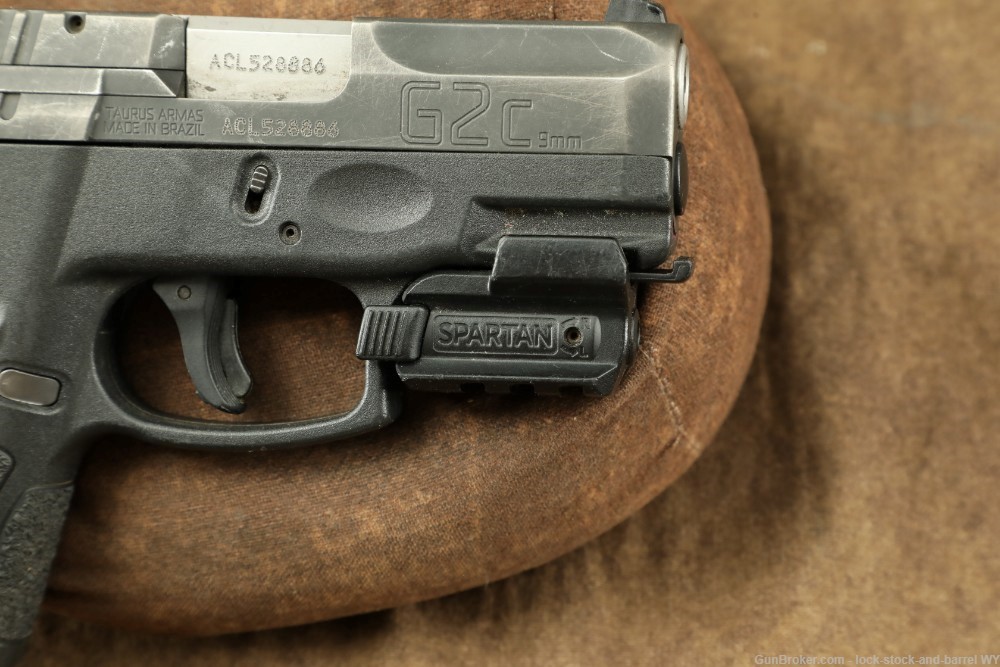 Taurus G2C 9mm 3.2” Semi-Auto Striker Fired Compact Carry Pistol -img-16