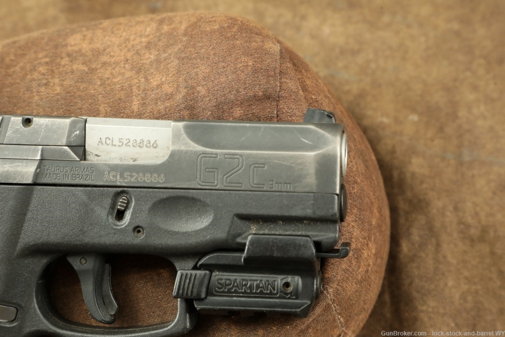 Taurus G2C 9mm 3.2” Semi-Auto Striker Fired Compact Carry Pistol -img-17