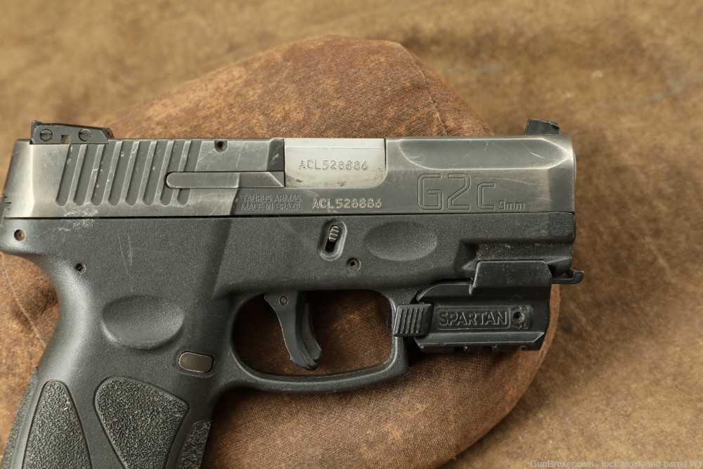 Taurus G2C 9mm 3.2” Semi-Auto Striker Fired Compact Carry Pistol -img-5