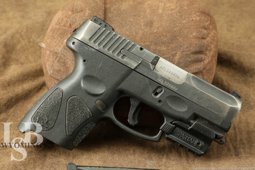 Taurus G2C 9mm 3.2” Semi-Auto Striker Fired Compact Carry Pistol -img-0