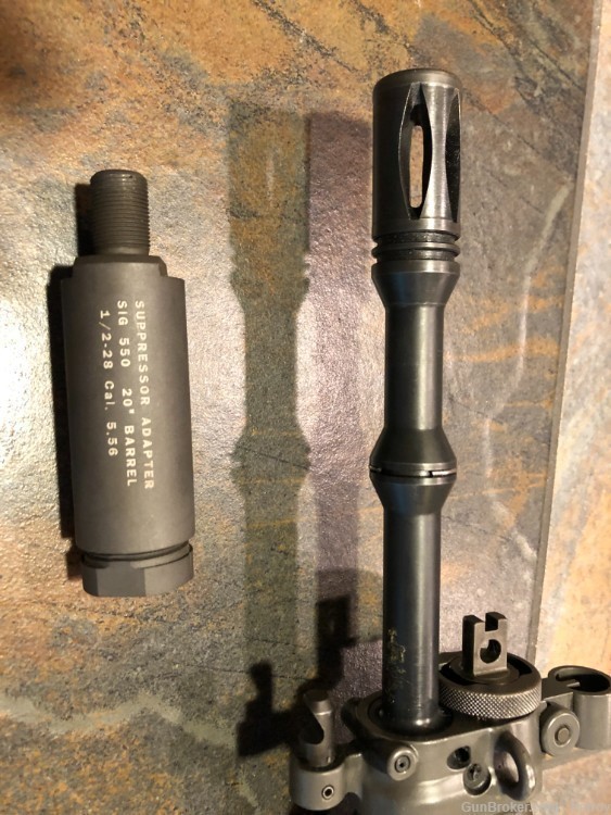 Sig 550 Suppressor / silencer adapter Sig 551 552 556-img-2