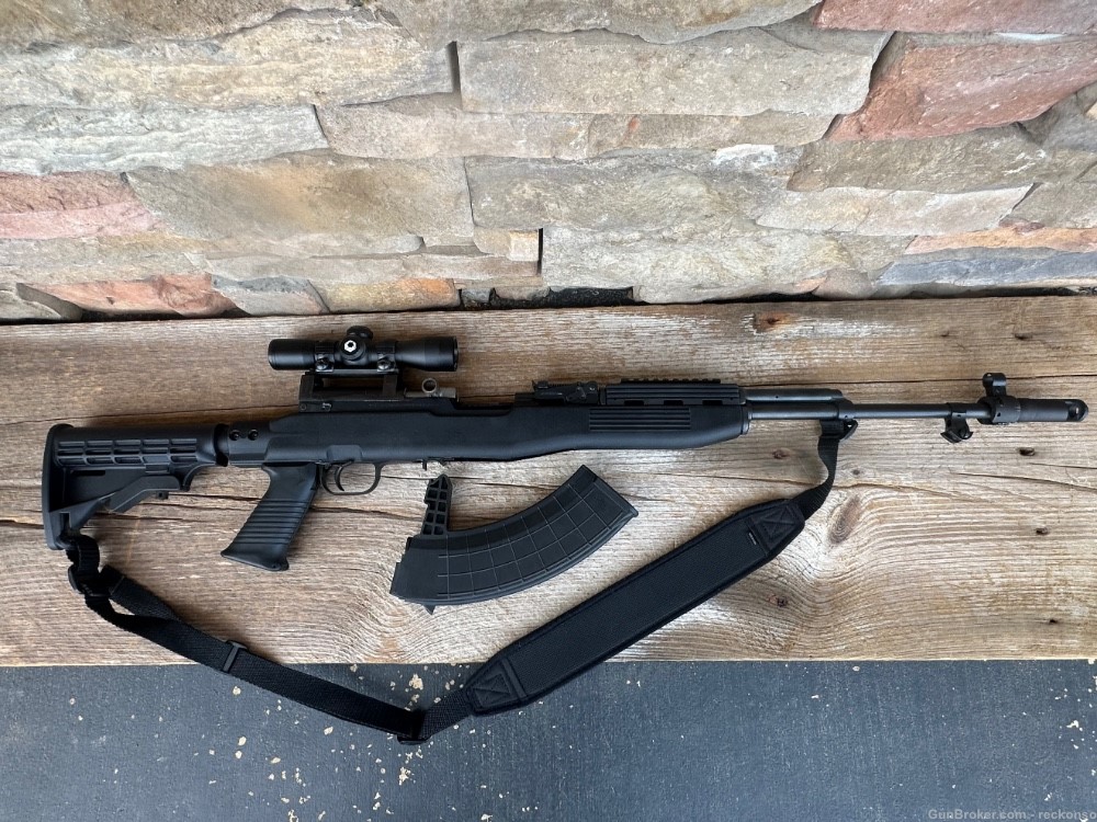 Norinco SKS 7.62x39 with Synthetic Stock and Barska Scope -img-16
