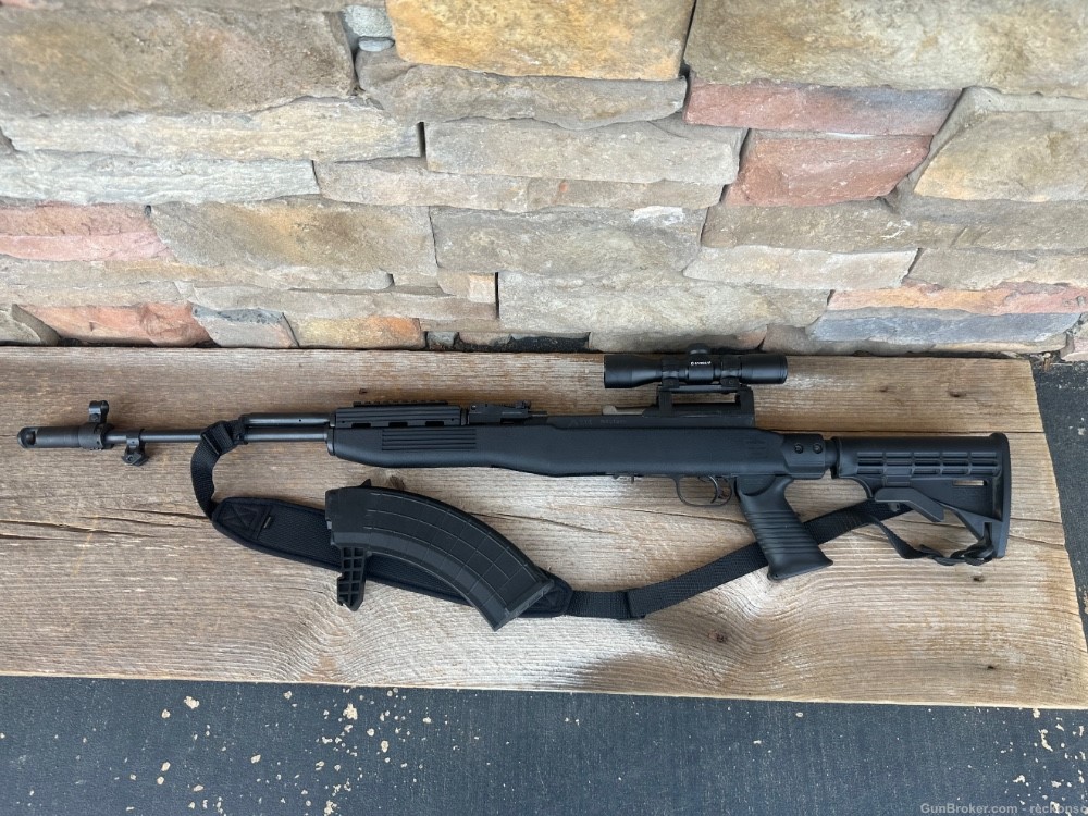 Norinco SKS 7.62x39 with Synthetic Stock and Barska Scope -img-0