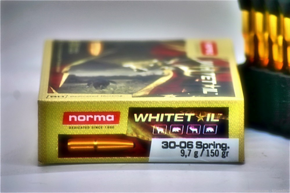 NORMA 30-06 SPRINGFIELD WHITETAIL 150 Grain PSP Massive knock down power 20-img-1