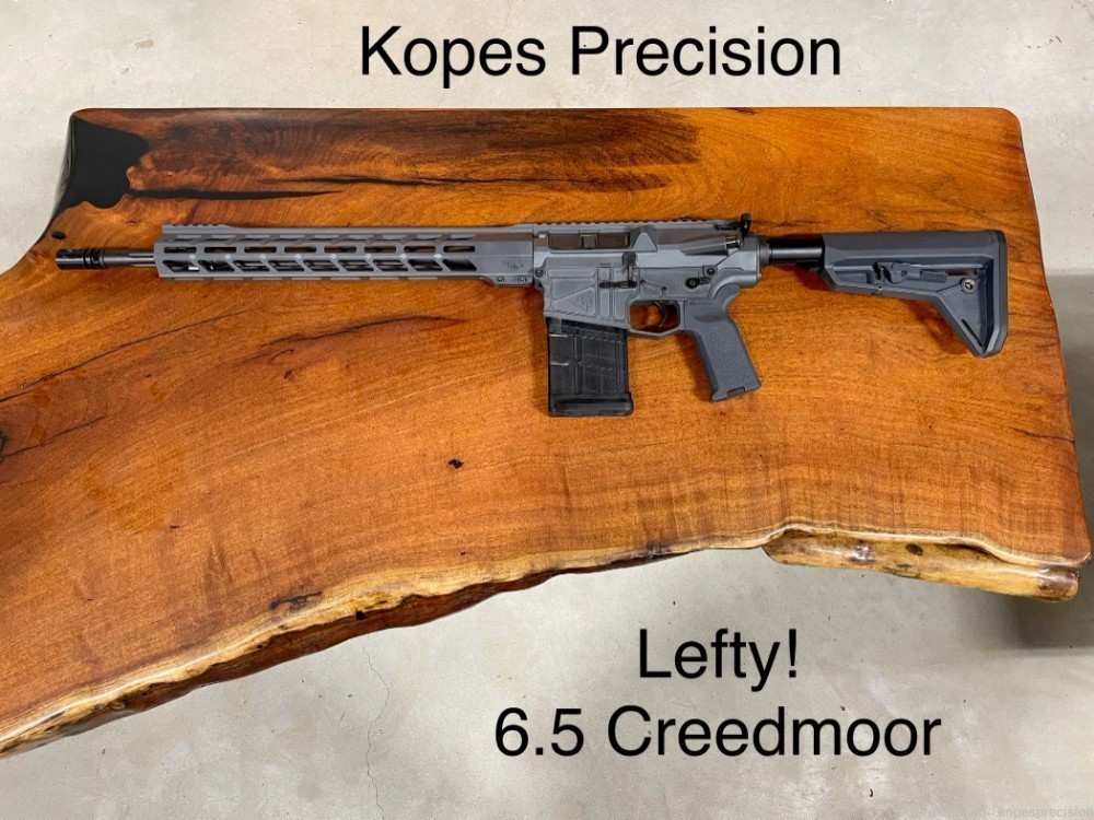 Spring Sale! Kopes Precision 6.5 Creedmoor AR-10 Rifle, LEFTY  Left Hand-img-0