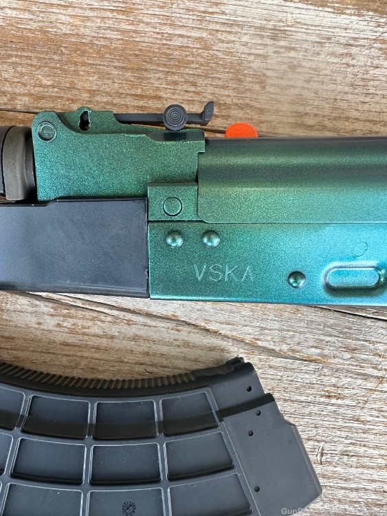 Custom Cerakote Century Arms VSKA Trooper 7.62x39 AK in “Mako” Guncandy-img-19