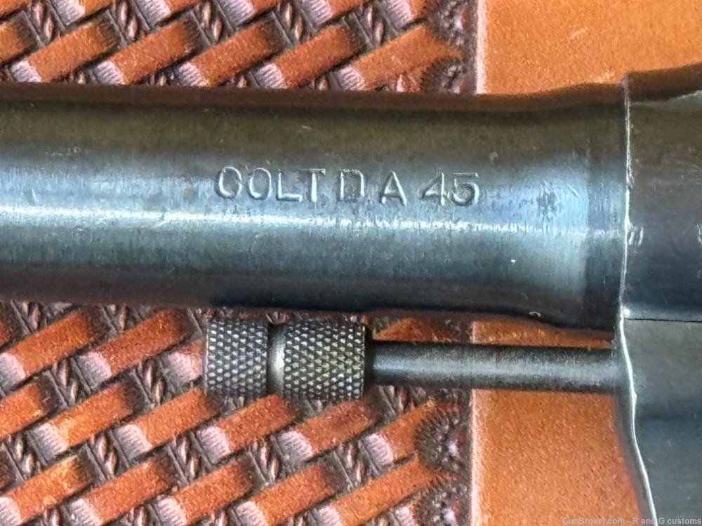 Colt 1917 45 acp US Property revolver -img-2