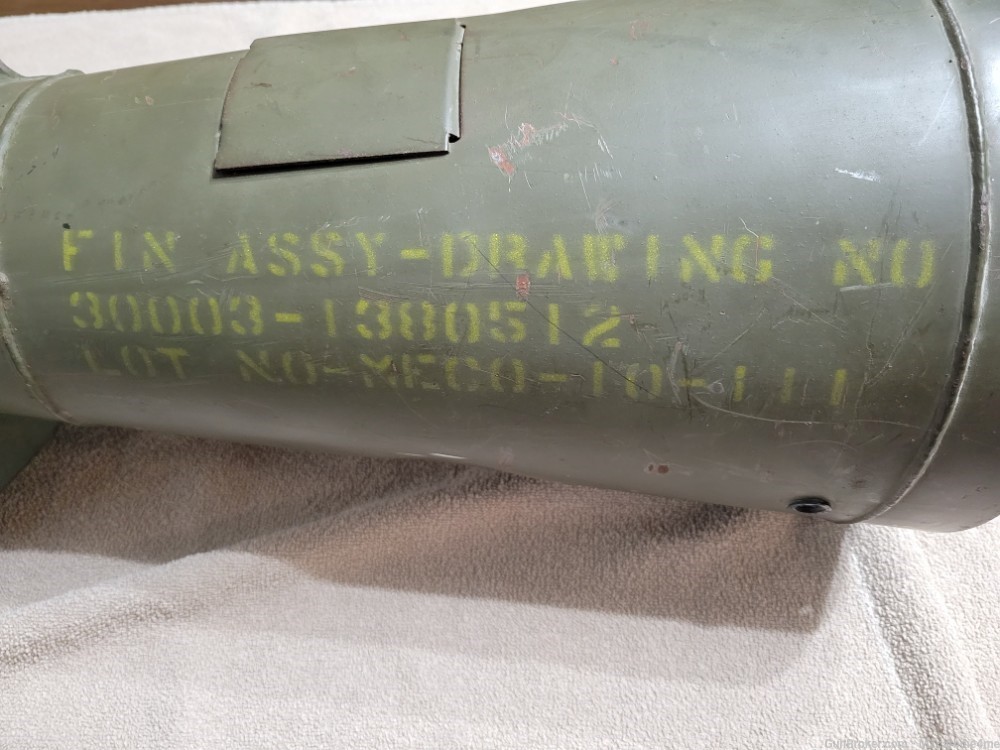 Mk 82 bomb fins from 60s -img-1