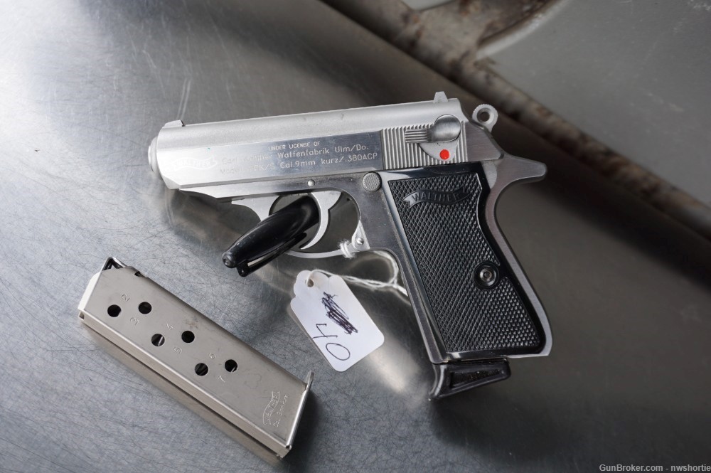Walther model PPK PPK/S 380 ACP Stainless Houlton ME Manf. -img-0