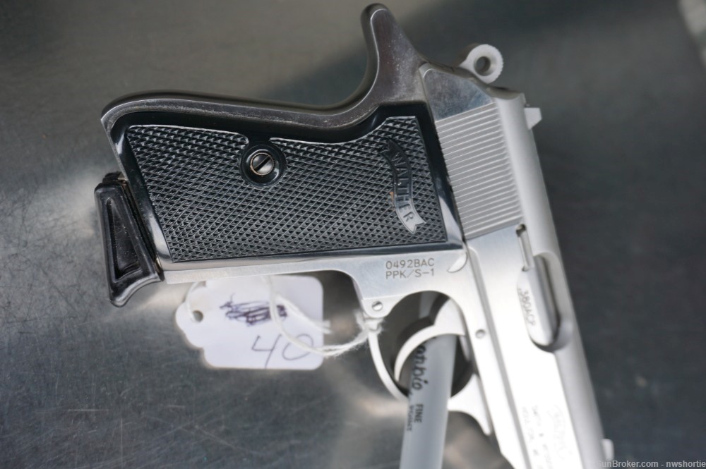 Walther model PPK PPK/S 380 ACP Stainless Houlton ME Manf. -img-5
