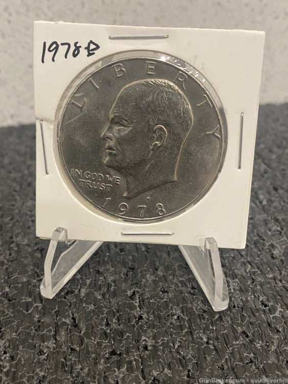Beautiful 1978 D Dwight “Ike” Eisenhower Dollar Coin-img-0