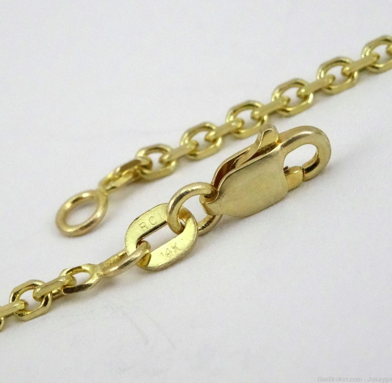 14K Cable Chain 24 inch Royal Chain 7.7 grams, D1-img-5