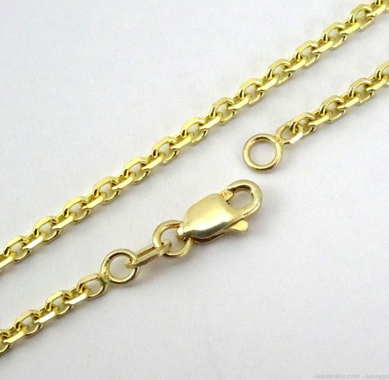 14K Cable Chain 24 inch Royal Chain 7.7 grams, D1-img-4