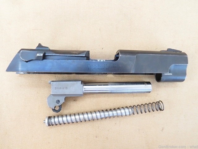 Early Ruger P85 9mm Slide and Barrel Assembly-img-2