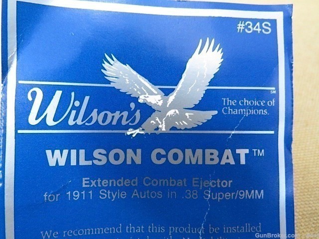 New Wilson Combat 1911 1911A1 .38 Super 9mm Ejector-img-2