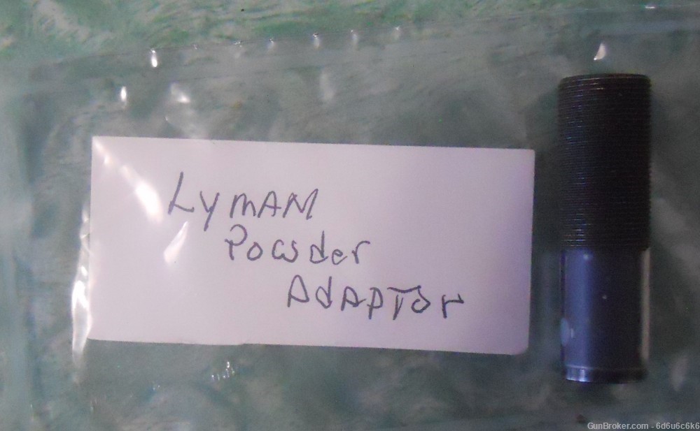 LYMAN POWDER ADAPTOR - TRU-LINE-img-0