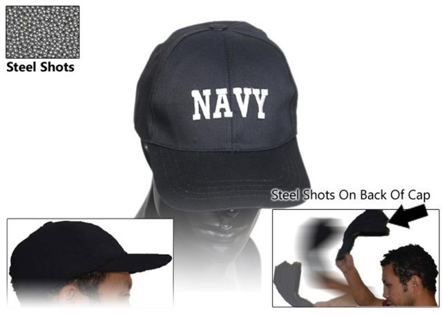 NAVY Sap Cap Self Defense Hat Free Shipping!-img-0