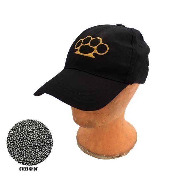 Brass Knuckles Sap Cap Self Defense Hat-img-0