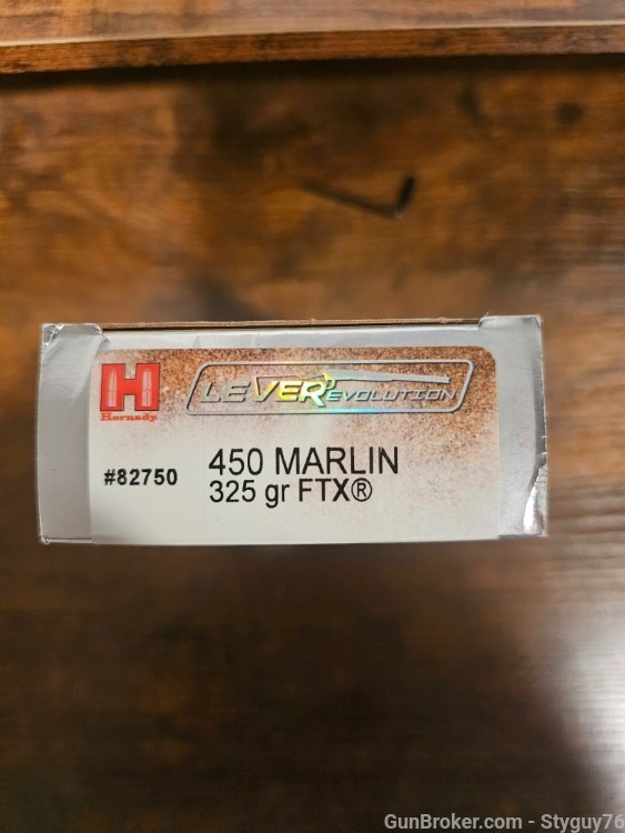 Box of 450 marlin hornady leverevolution-img-1