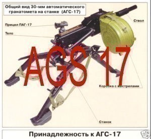  RUSSIAN , UKRAINIAN 30MM AGS 17 H.E. FRAG lot plus  manual CD-img-11